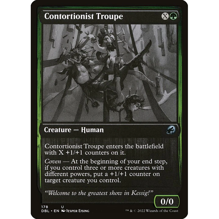 Contortionist Troupe | Inglés | NM | DBL 1