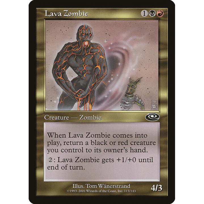 Lava Zombie (Retro Frame) | Español | NM | PLS 1