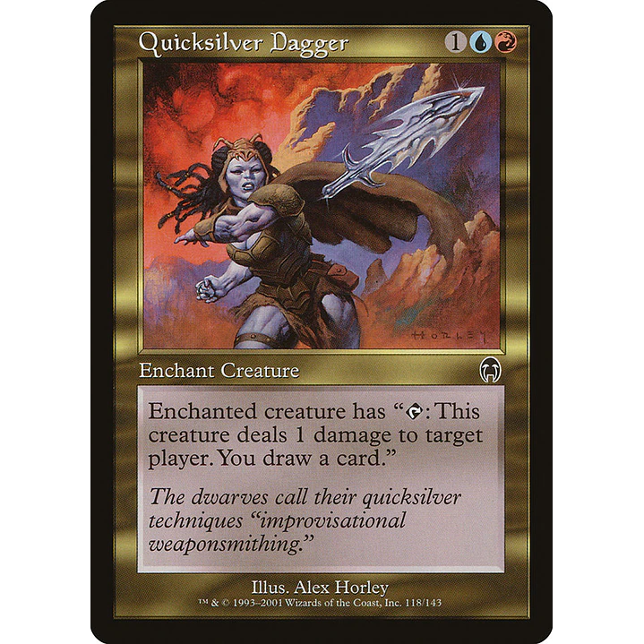 Quicksilver Dagger (Retro Frame) | Español | NM | APC 1