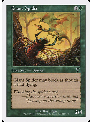 Giant Spider (Retro Frame) | Español | NM | 7ED