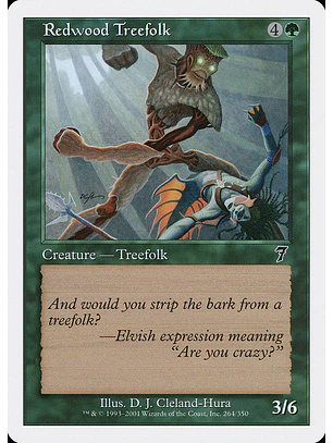 Redwood Treefolk (Retro Frame) | Español | NM | 7ED