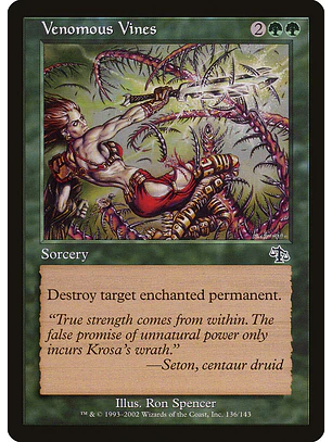 Venomous Vines (Retro Frame) | Español | NM | JUD