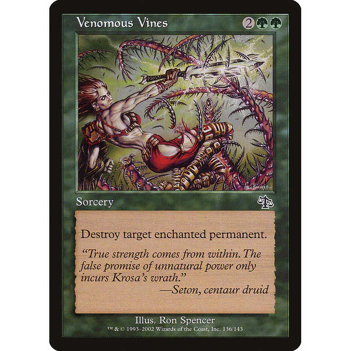Venomous Vines (Retro Frame) | Español | NM | JUD 1