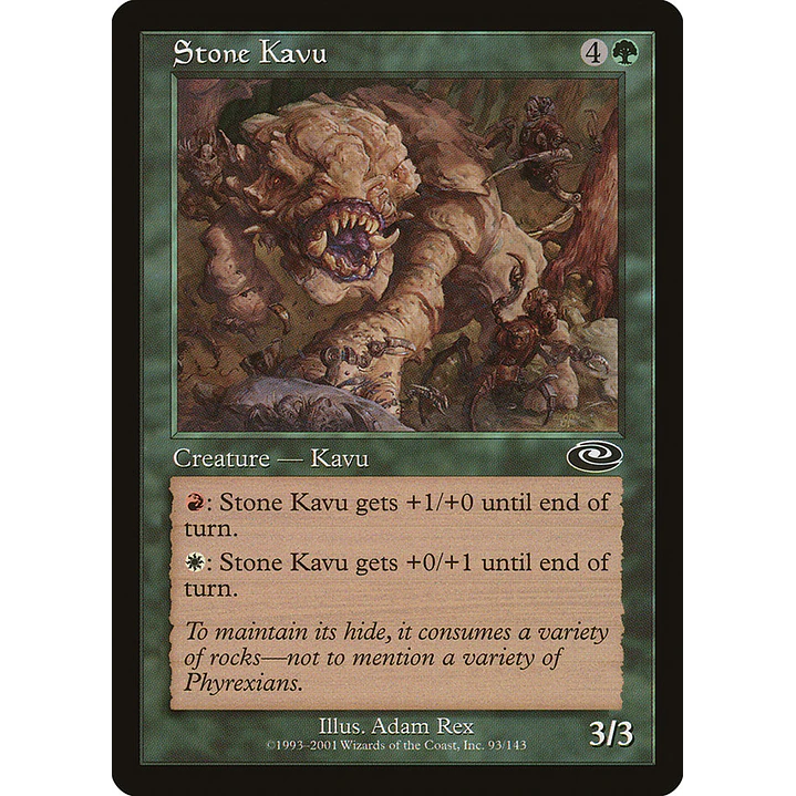 Stone Kavu (Retro Frame) | Español | NM | PLS 1