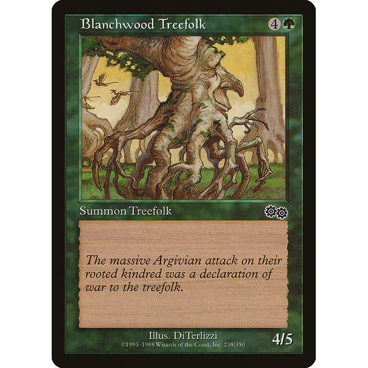 Blanchwood Treefolk (Retro Frame) | Español | NM | USG 1