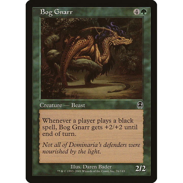 Bog Gnarr (Retro Frame) | Español | NM | APC 1