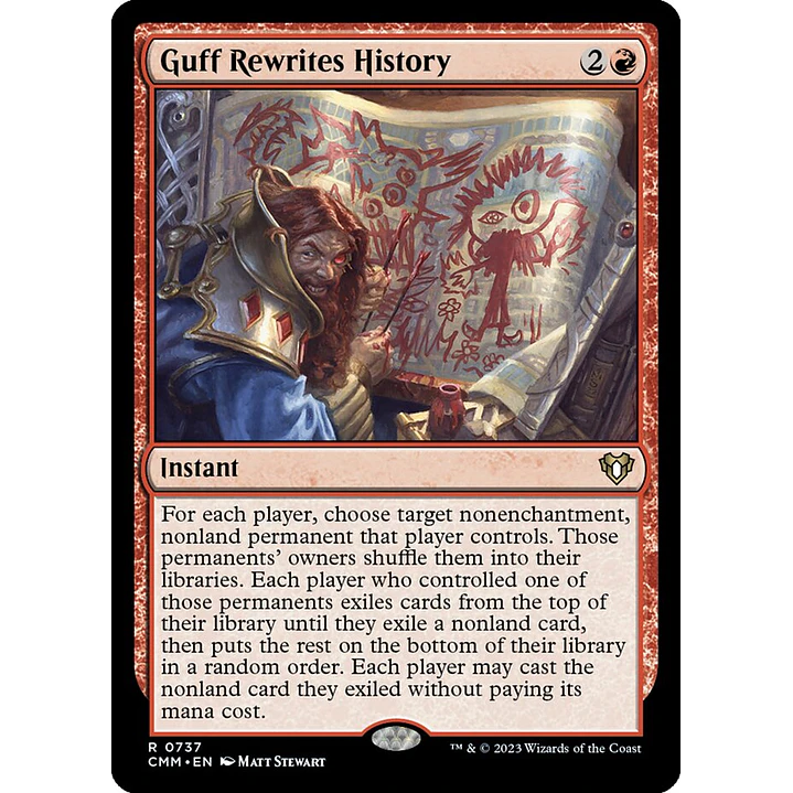 Guff Rewrites History | Inglés | NM | CMM 1