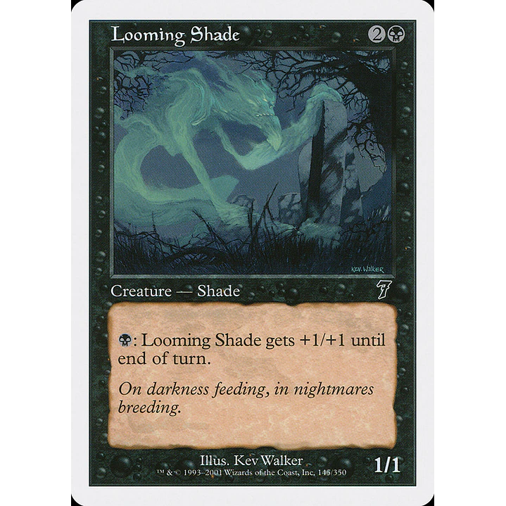 Looming Shade (Retro Frame) | Español | NM | 7ED 1