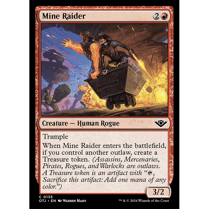 Mine Raider | Inglés | NM | OTJ 1
