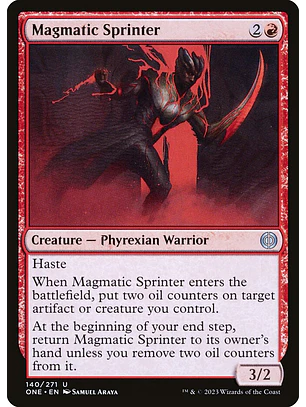Magmatic Sprinter | Inglés | NM | ONE
