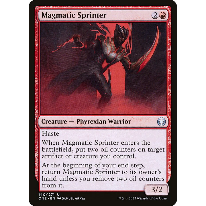 Magmatic Sprinter | Inglés | NM | ONE 1