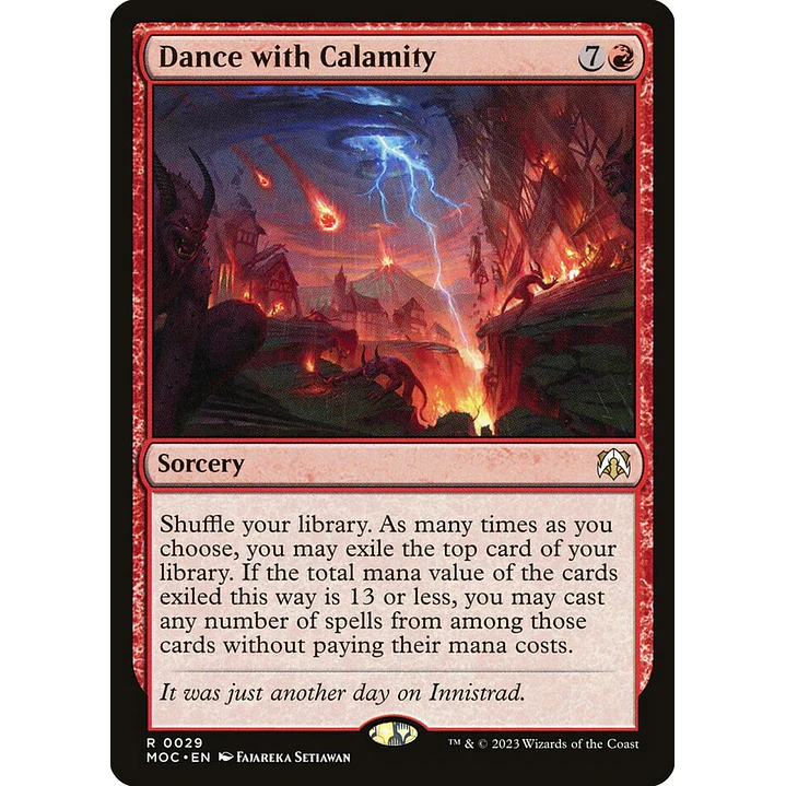 Dance with Calamity | Inglés | NM | MOC 1