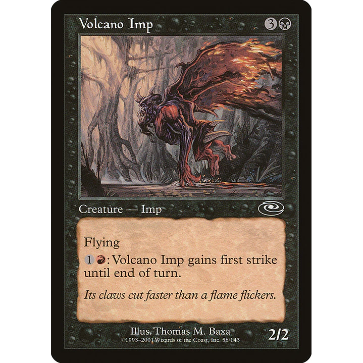 Volcano Imp (Retro Frame) | Español | NM | PLS 1