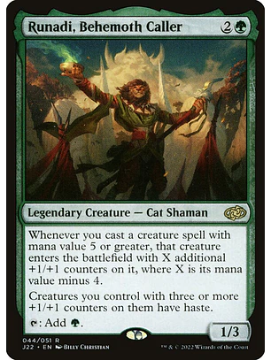 Runadi, Behemoth Caller | Inglés | NM | J22
