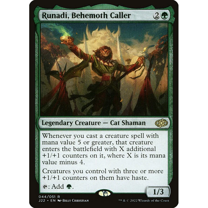 Runadi, Behemoth Caller | Inglés | NM | J22 1
