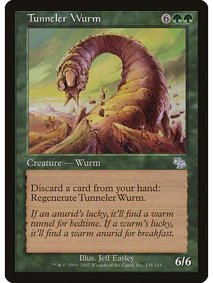 Tunneler Wurm (Retro Frame) | Español | NM | JUD