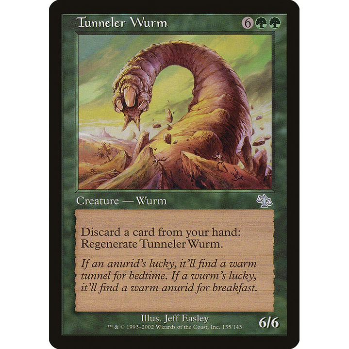 Tunneler Wurm (Retro Frame) | Español | NM | JUD 1