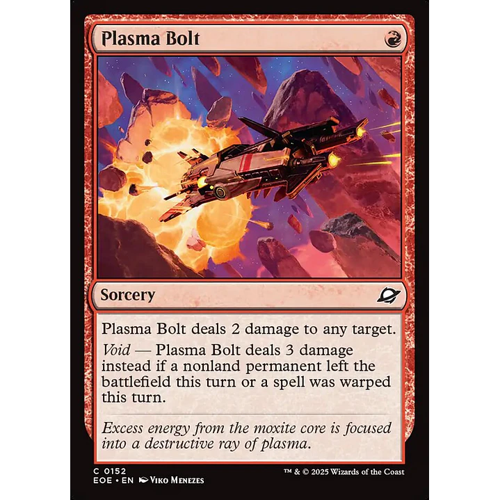 Plasma Bolt | Inglés | NM | EOE 1
