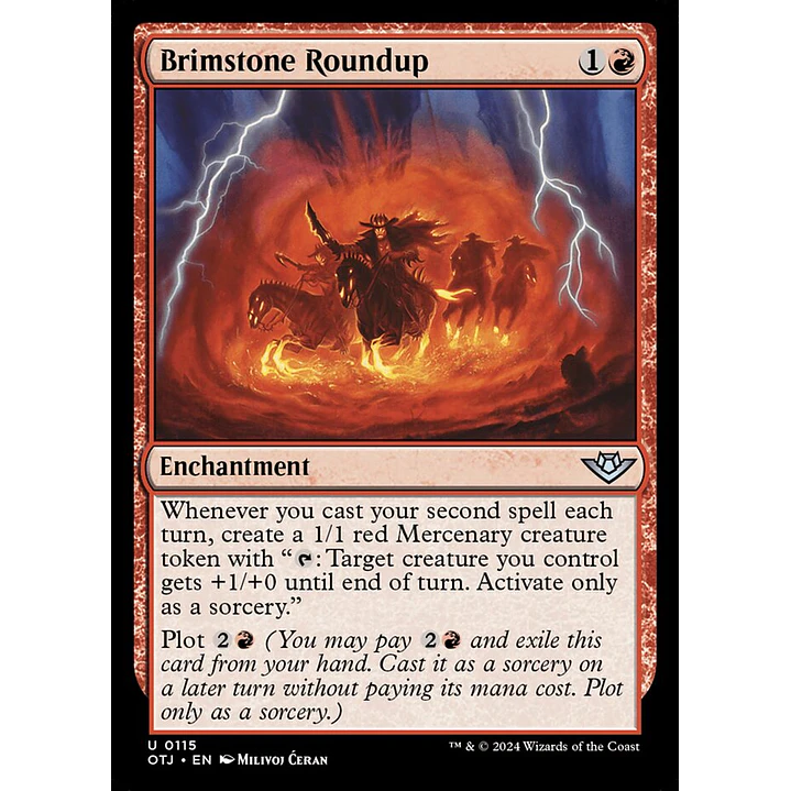 Brimstone Roundup | Inglés | NM | OTJ 1