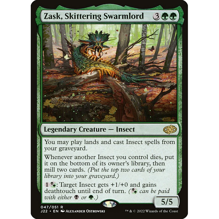 Zask, Skittering Swarmlord | Inglés | NM | J22 1