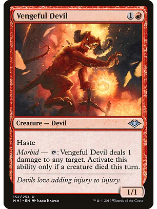 Vengeful Devil | Inglés | NM | MH1