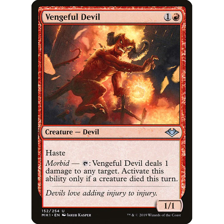 Vengeful Devil | Inglés | NM | MH1 1