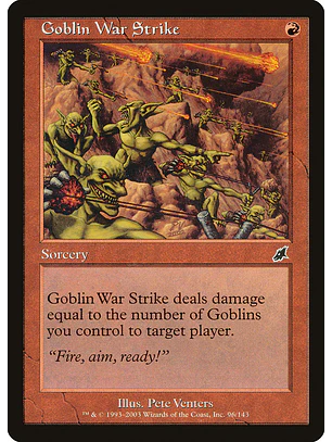 Goblin War Strike (Retro Frame) | Español | NM | SCG