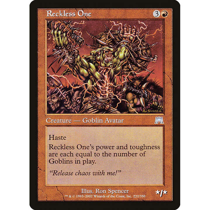 Reckless One (Retro Frame) | Español | NM | ONS 1