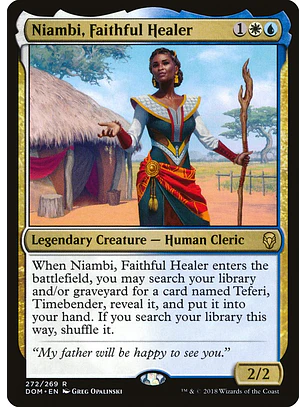 Niambi, Faithful Healer | Español | NM | DOM