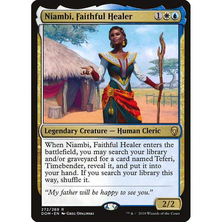 Niambi, Faithful Healer | Español | NM | DOM 1