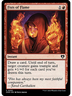 Fists of Flame | Inglés | NM | CMM