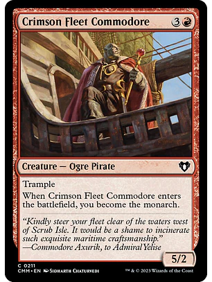 Crimson Fleet Commodore | Inglés | NM | CMM