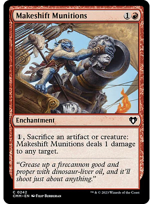 Makeshift Munitions | Inglés | NM | CMM