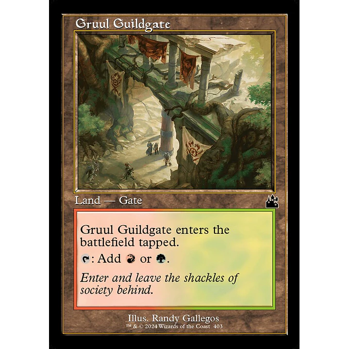 Gruul Guildgate (Retro Frame) | Inglés | NM | RVR 1