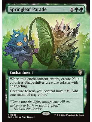 Springleaf Parade (Extended Art) | Inglés | NM | ECC