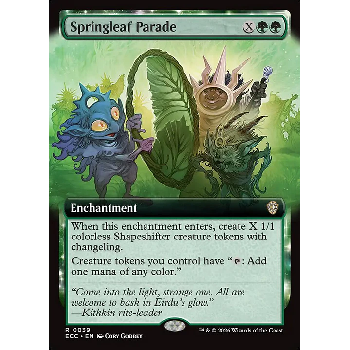 Springleaf Parade (Extended Art) | Inglés | NM | ECC 1