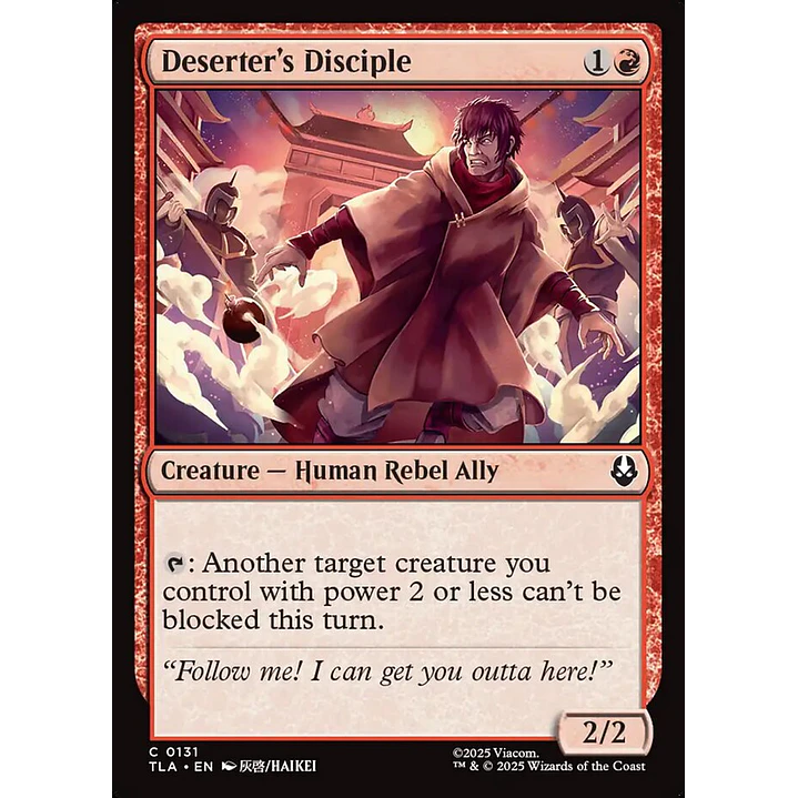 Deserter's Disciple (foil) | Inglés | NM | TLA 1