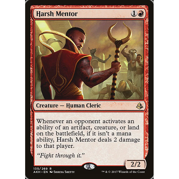 Harsh Mentor | Español | NM | AKH 1