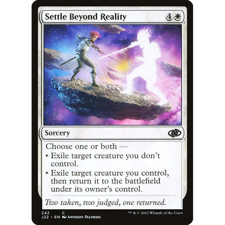 Settle Beyond Reality | Español | NM | J22 1