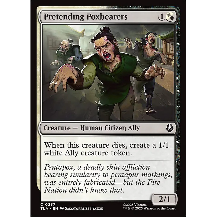 Pretending Poxbearers | Inglés | NM | TLA 1