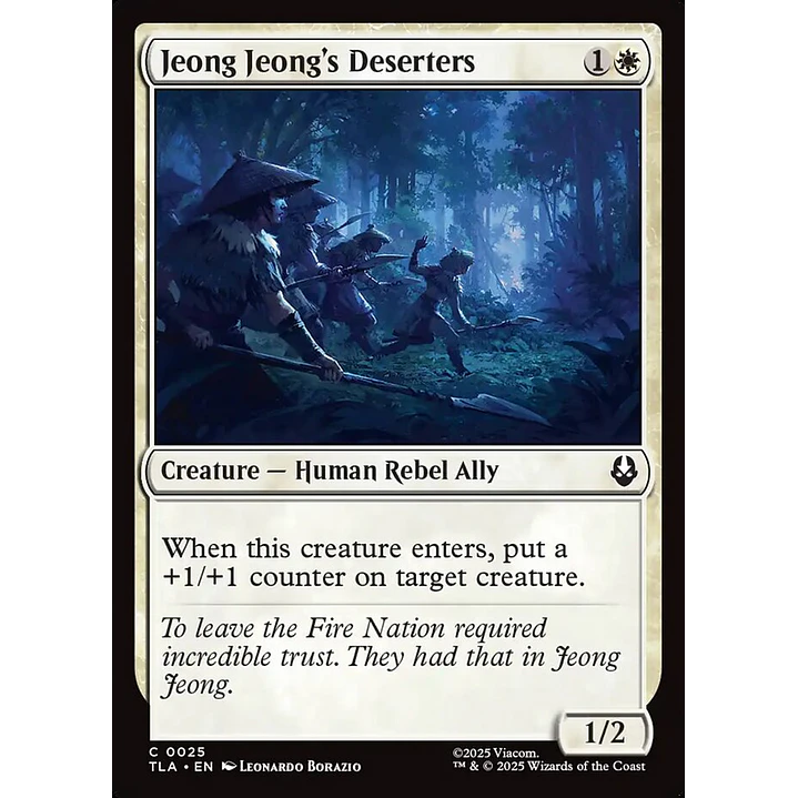 Jeong Jeong's Deserters | Inglés | NM | TLA 1
