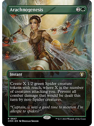 Arachnogenesis (Borderless foil) | Español | NM | CMM