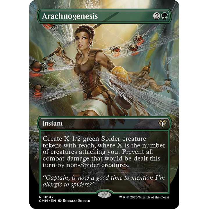 Arachnogenesis (Borderless foil) | Español | NM | CMM 1