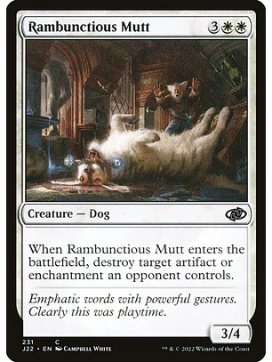 Rambunctious Mutt | Español | NM | J22