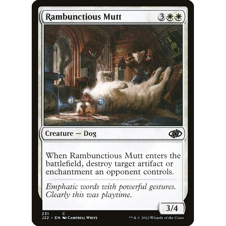 Rambunctious Mutt | Español | NM | J22 1