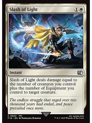 Slash of Light (foil) | Inglés | NM | FIN