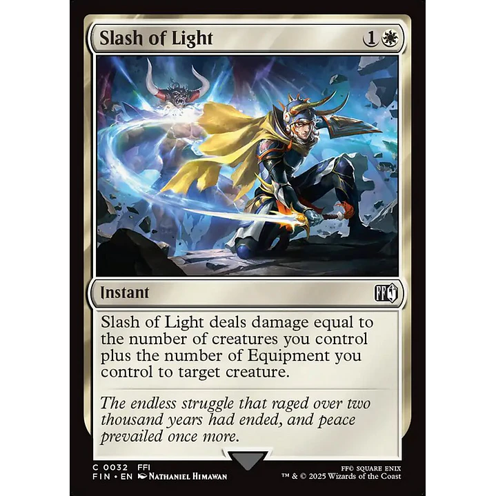 Slash of Light (foil) | Inglés | NM | FIN 1