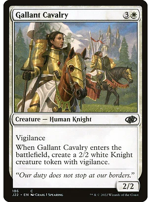 Gallant Cavalry | Español | NM | J22