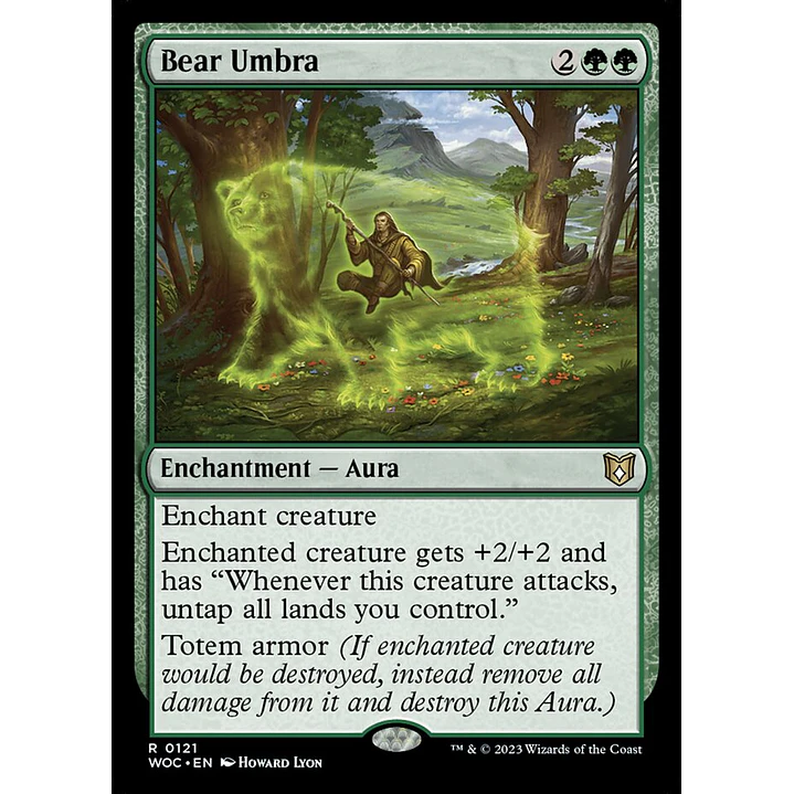 Bear Umbra | Inglés | NM | WOC 1