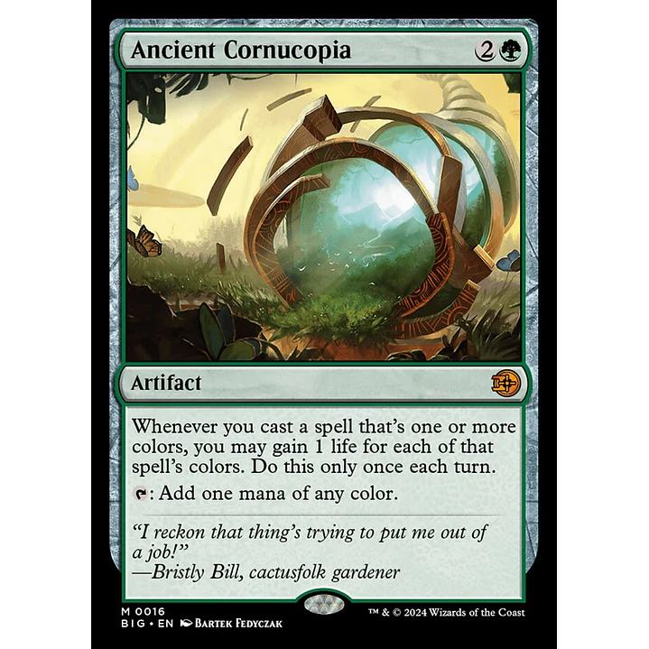 Ancient Cornucopia | Inglés | NM | BIG 1